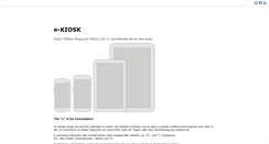 Desktop Screenshot of ekiosk24.nextore.pl